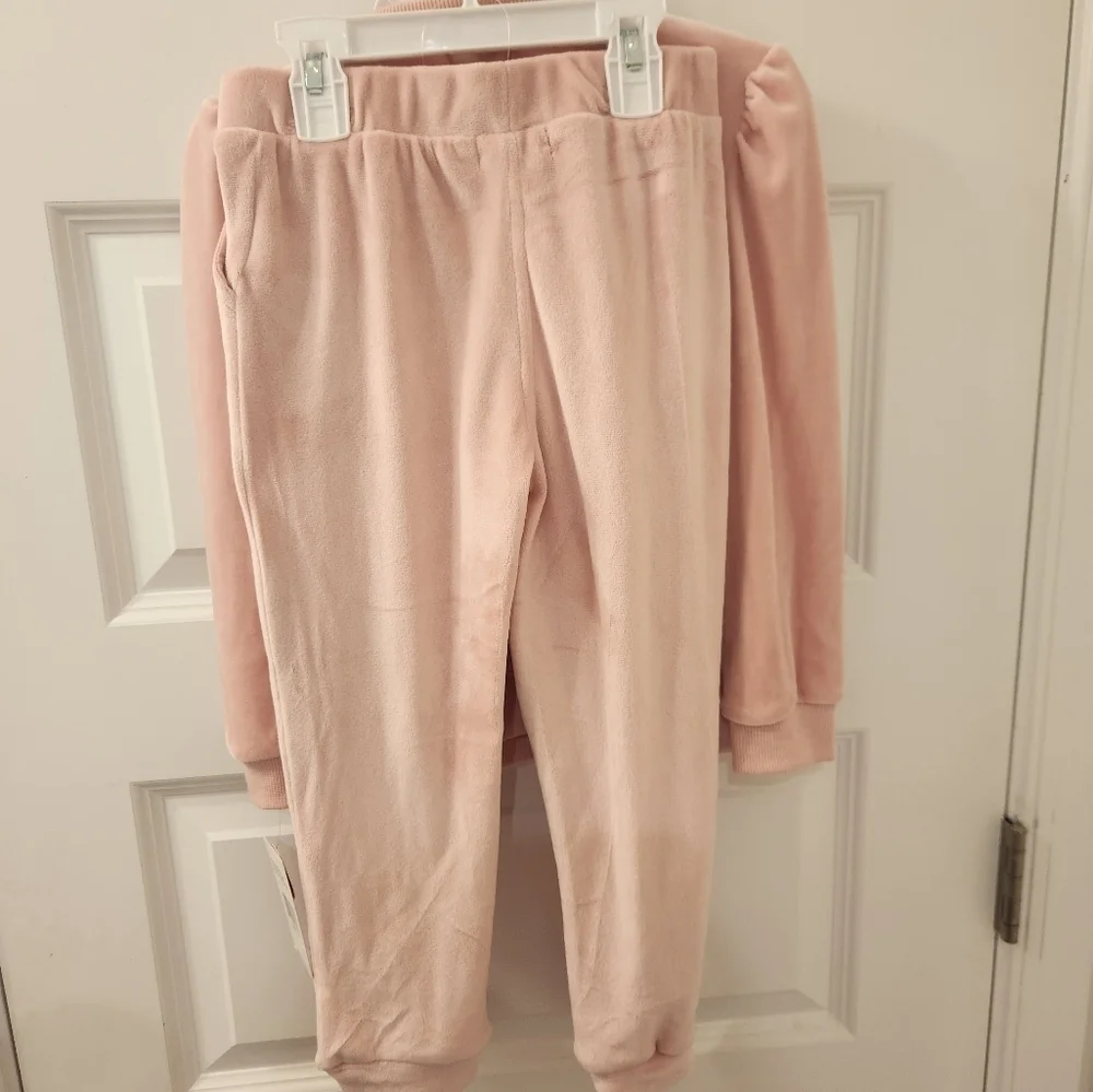 Girls Outfit Set Size 6 Betsey Johnson Pink Bow NWT‎ Joggers Sweatshirt #H254
